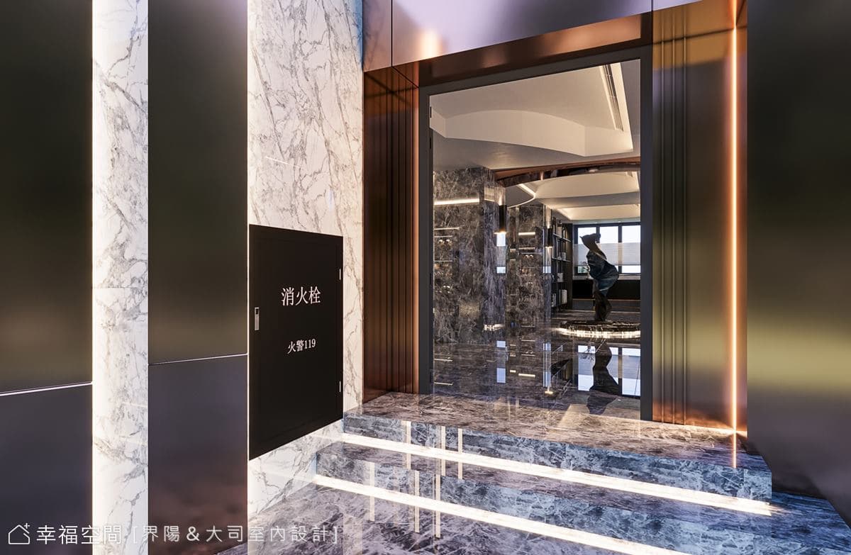 以圓形符碼 形塑恢弘奢美臻邸｜奢華風｜42坪