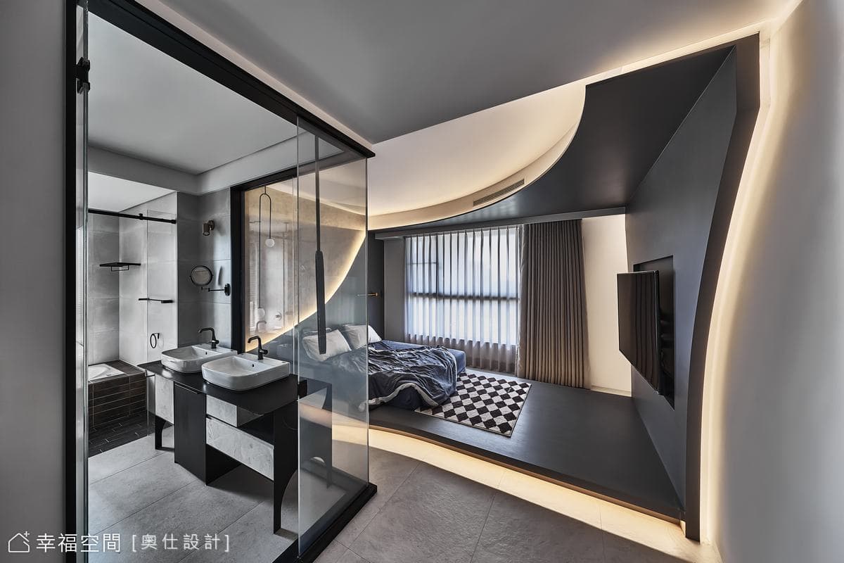 暮光灰境 現代有型│現代風│35坪