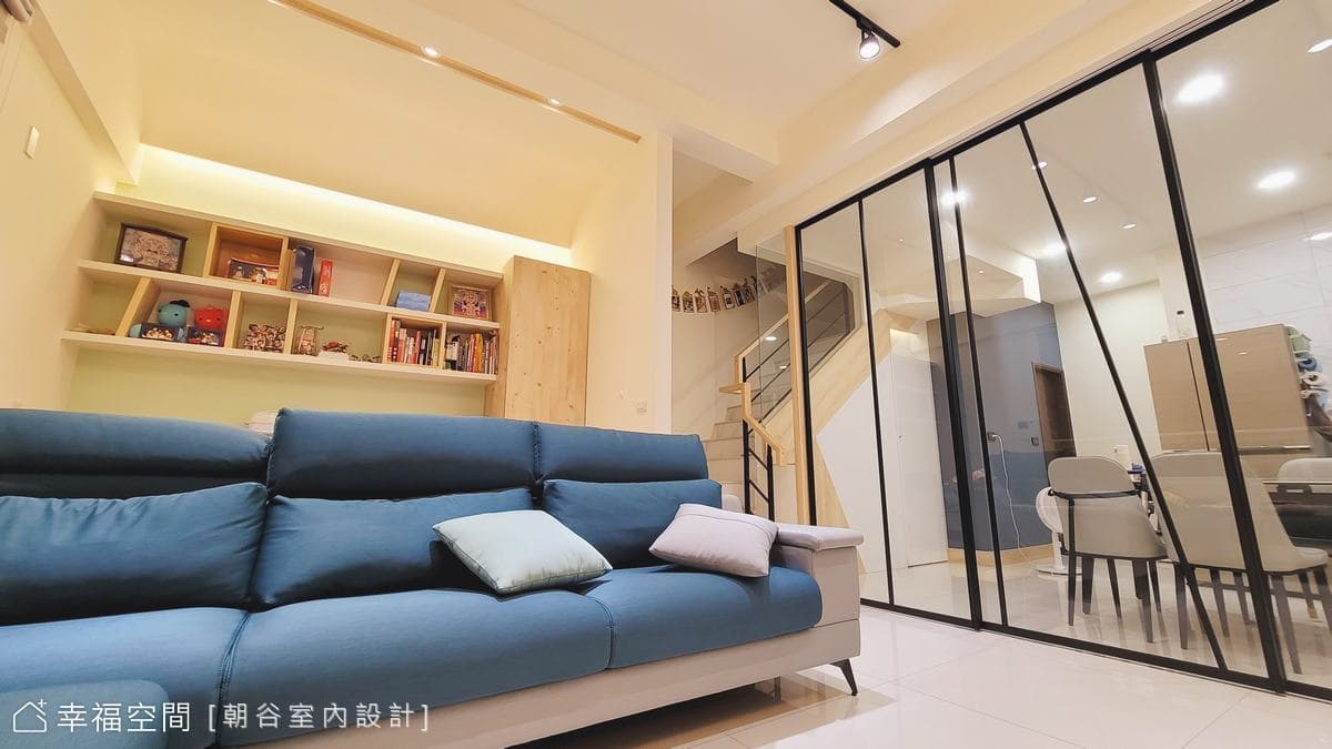 悠柔輕境 恬謐溫暖｜北歐風｜23坪