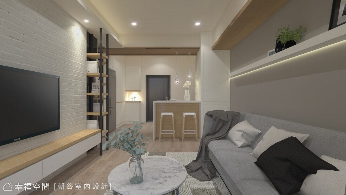 溫柔馨暖 北歐質蘊｜15坪