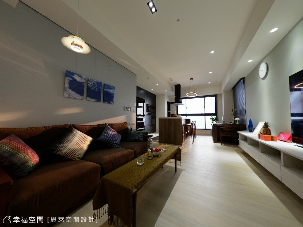 空間延伸品味時尚│新現代風│25坪