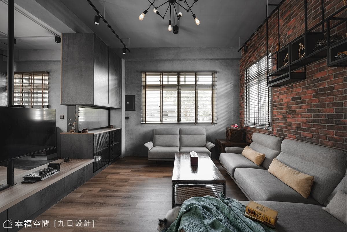 LOFT．灰墨│工業風│50坪