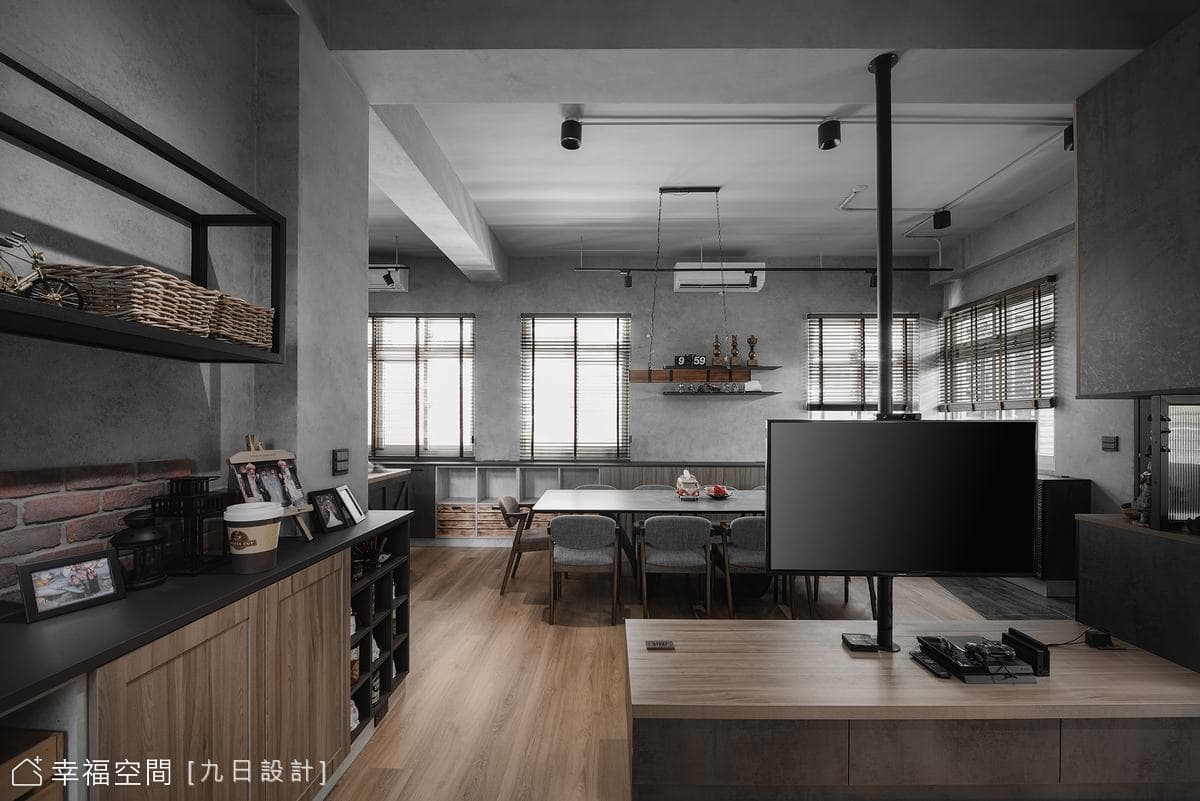 LOFT．灰墨│工業風│50坪