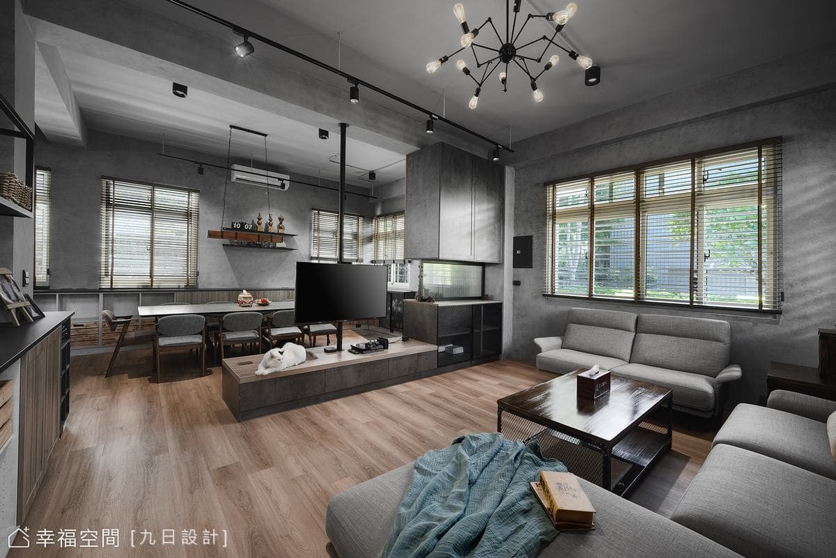 LOFT．灰墨│工業風│50坪