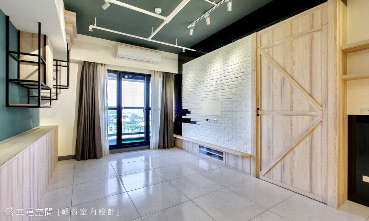 開闊空間尺度 打溫馨實用寵物宅│混搭風│22坪