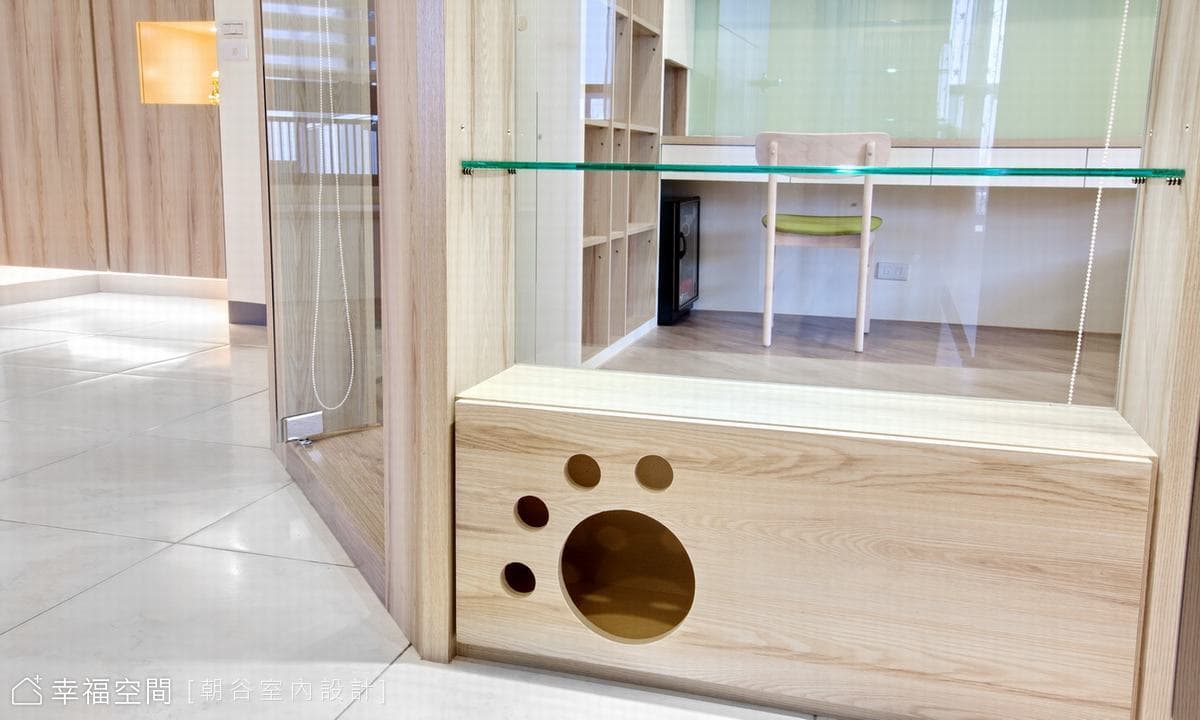 開闊空間尺度 打溫馨實用寵物宅│混搭風│22坪