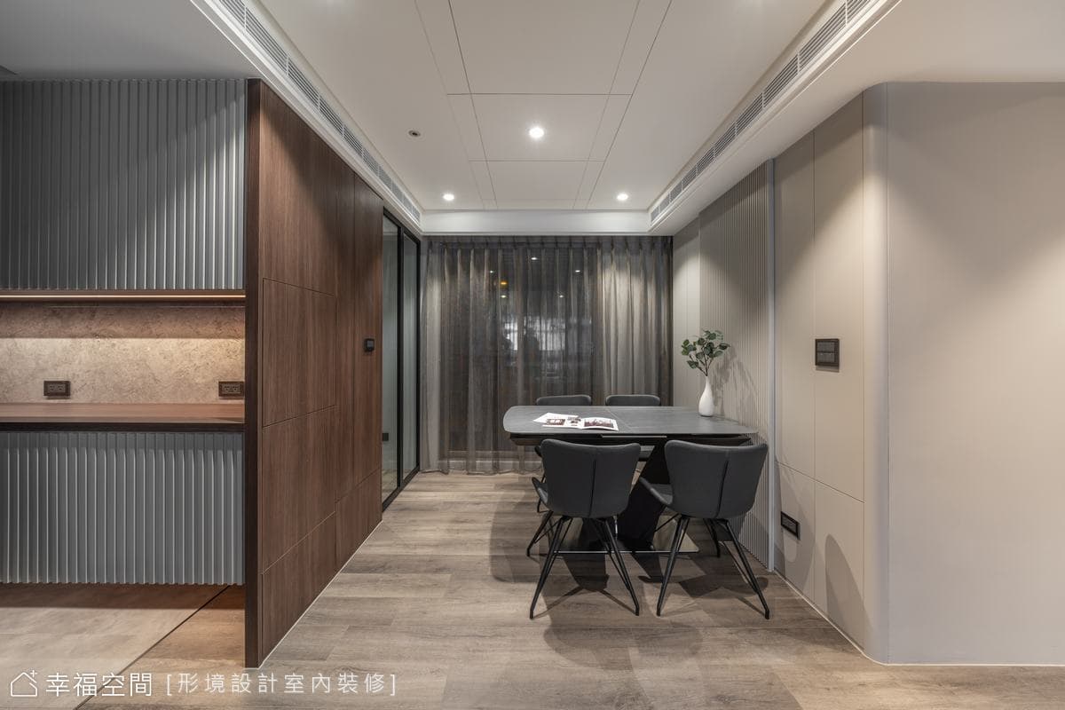 老屋翻新開闊空間尺度 砌築收納機能現代宅│36坪