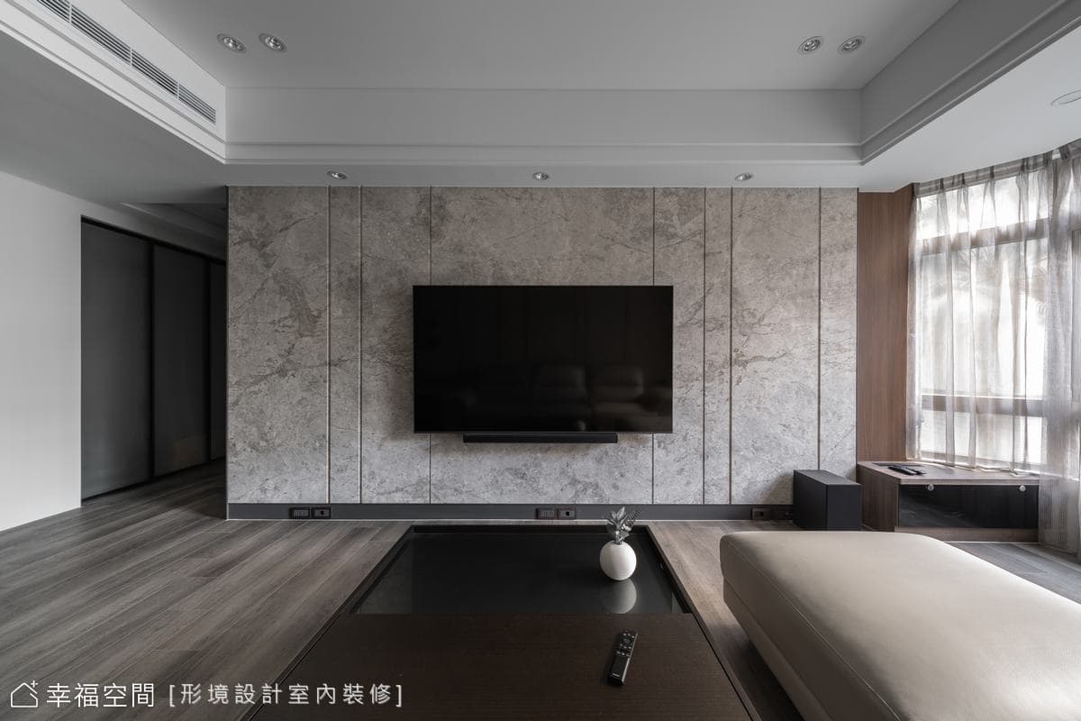 老屋翻新開闊空間尺度 砌築收納機能現代宅│36坪