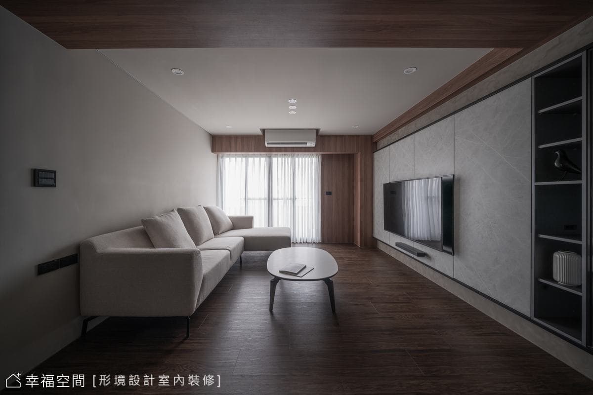 木韻藏灰 沉穆恬境｜現代風｜36坪