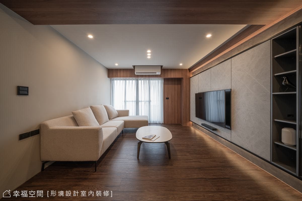 木韻藏灰 沉穆恬境｜現代風｜36坪