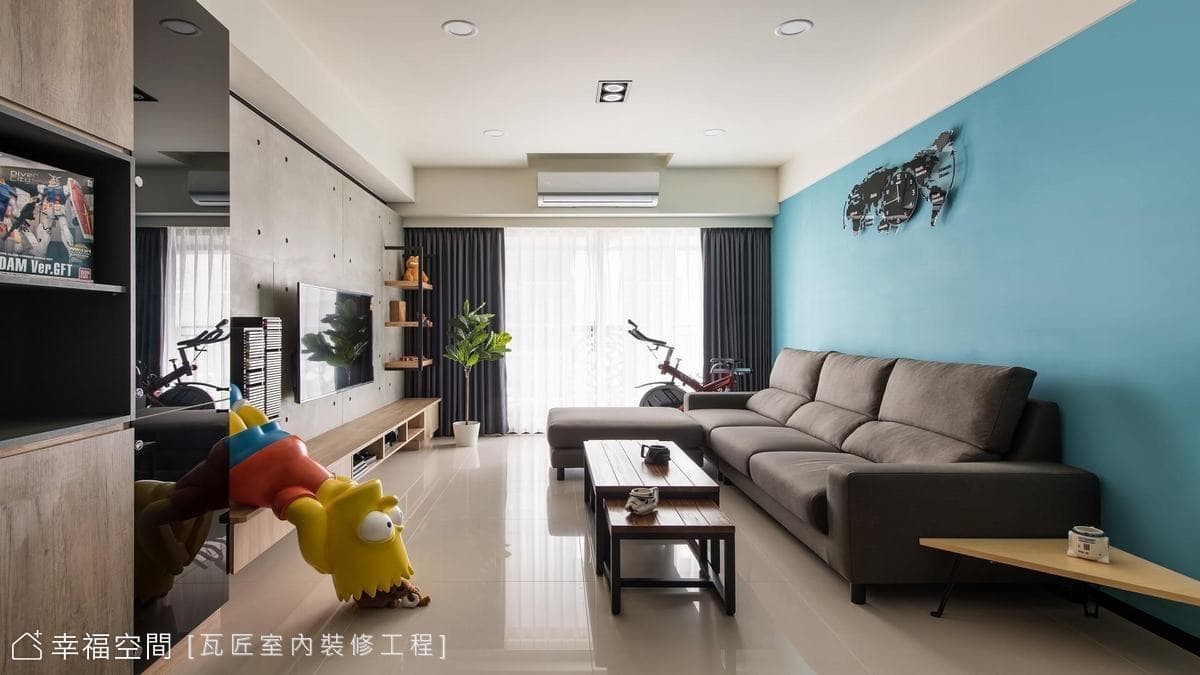 福璽·景安｜工業風｜35坪