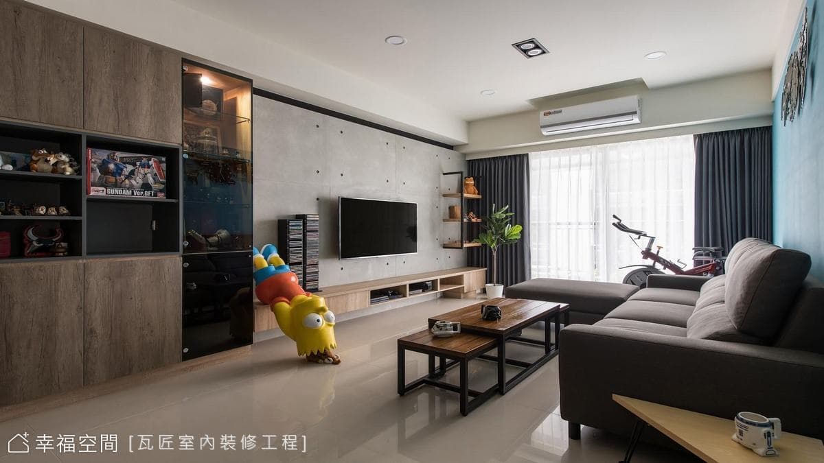 福璽·景安｜工業風｜35坪