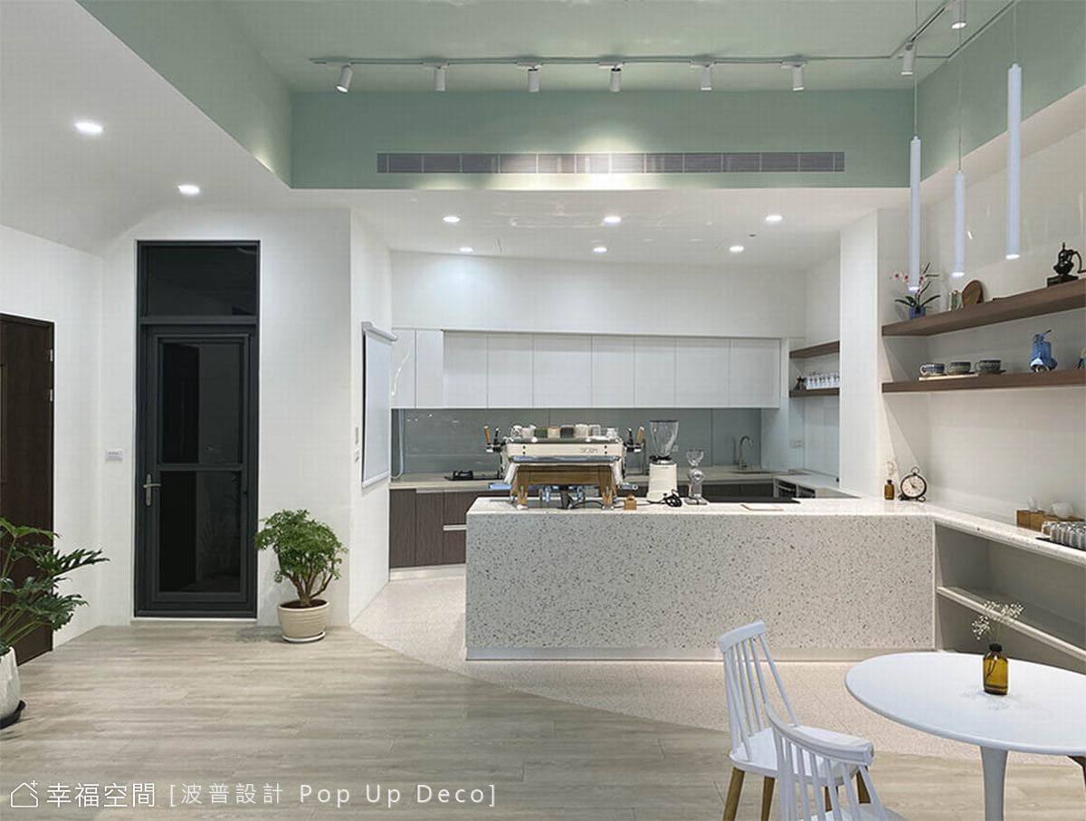 綠謐咖啡｜伴圓｜北歐風｜20坪