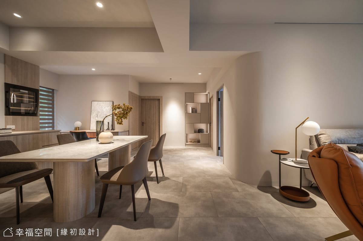 台北新店寶興路陳公館│現代休閒多元混搭│32坪