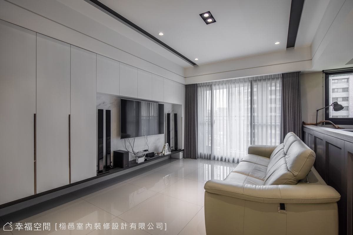 美式與現代結合 構築休閒紓壓漫活空間｜現代美式風｜28坪