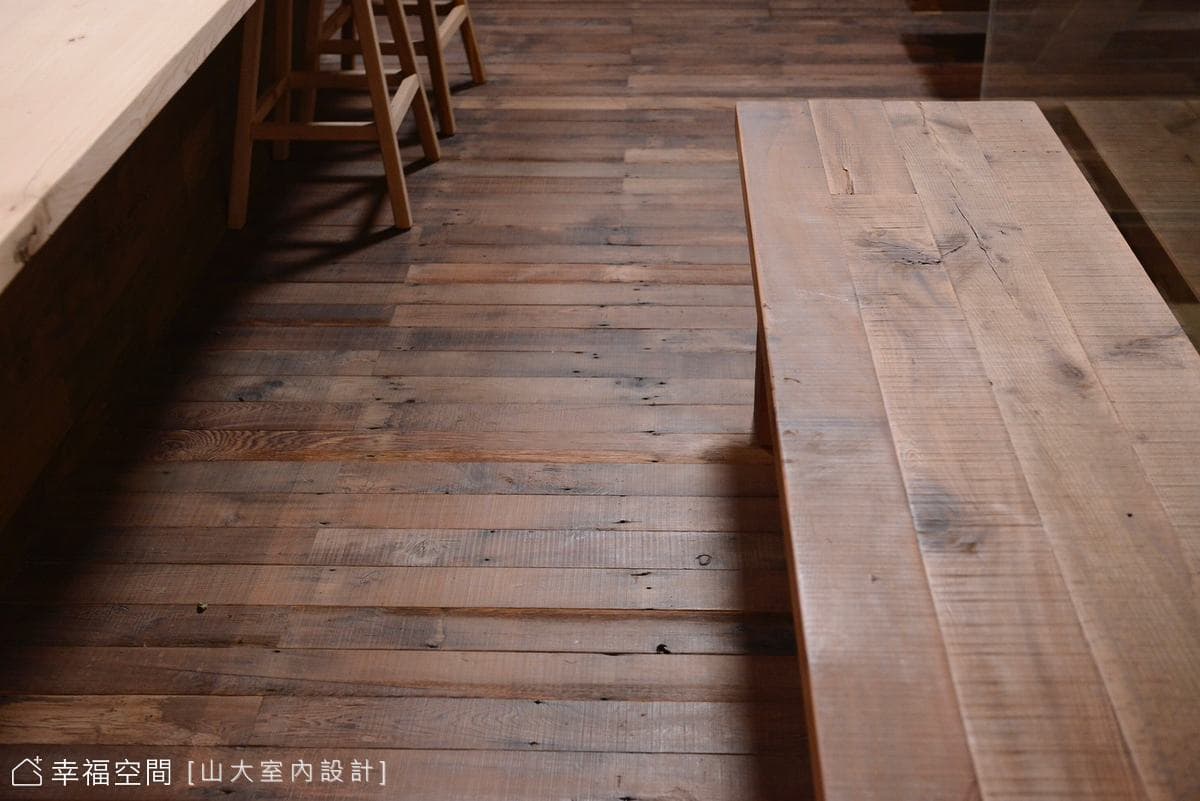 交織光影浸濡檜木清香 以舊復舊獨棟老宅古樸風華│日式風│80坪
