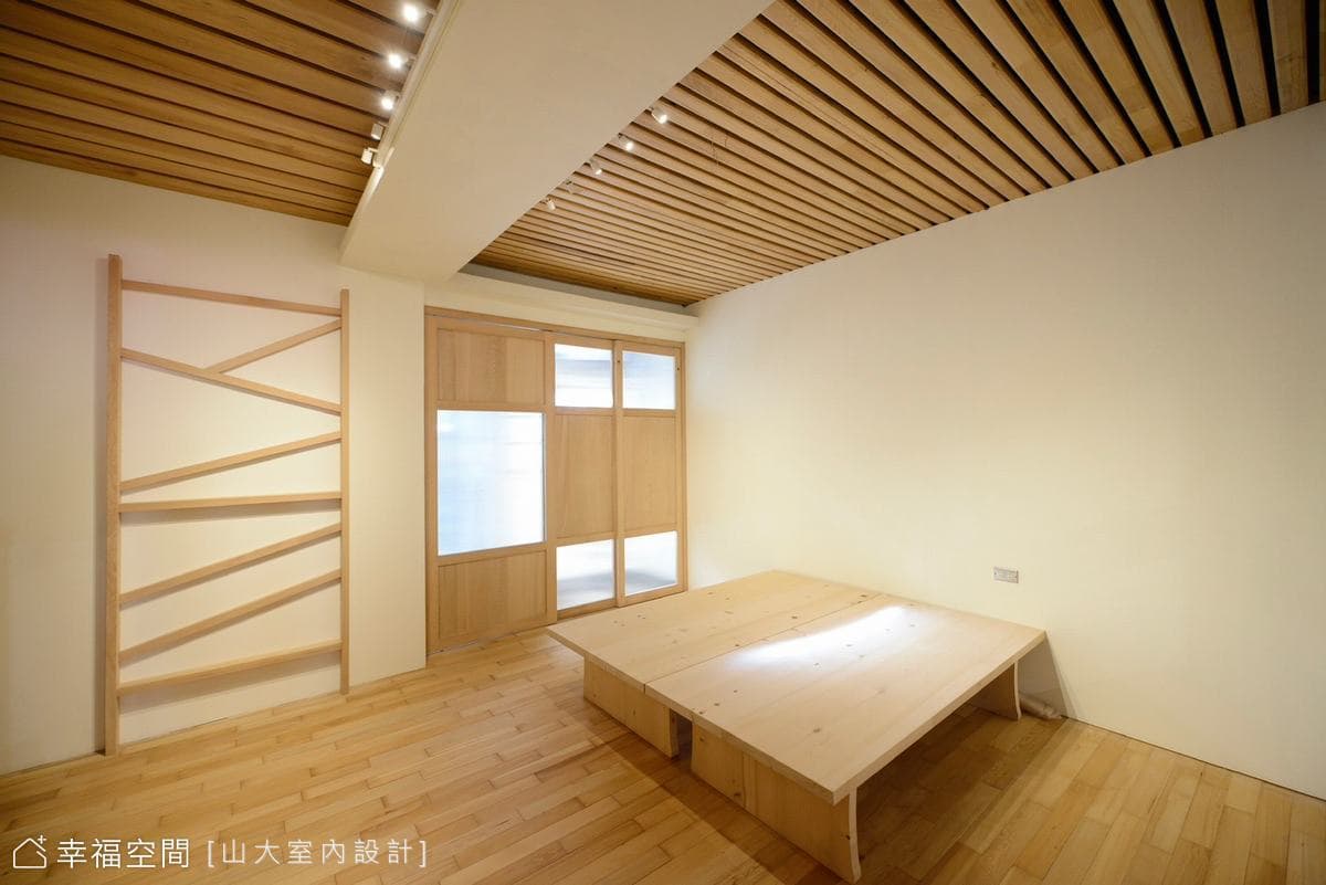交織光影浸濡檜木清香 以舊復舊獨棟老宅古樸風華│日式風│80坪