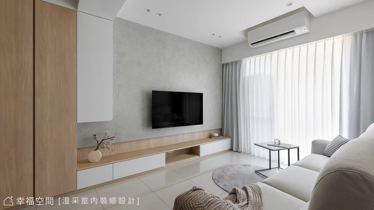 捕捉初夏之美 勾繪澄淨家景│現代風│26坪