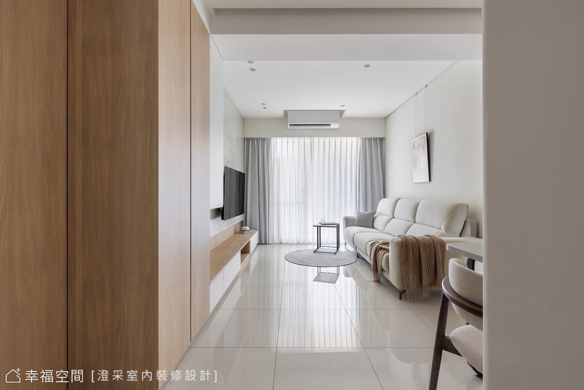 捕捉初夏之美 勾繪澄淨家景│現代風│26坪
