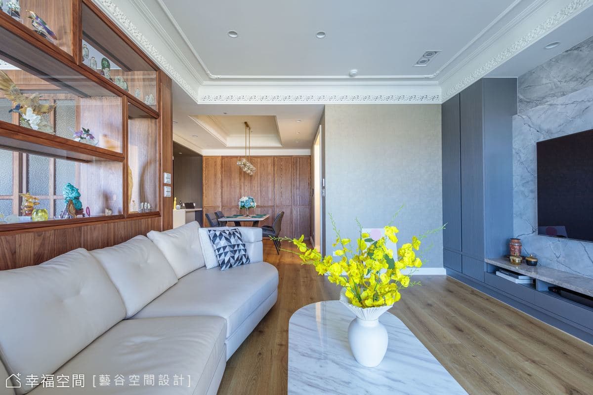 三房變更3+1  旅美返鄉退休宅│美式現代風