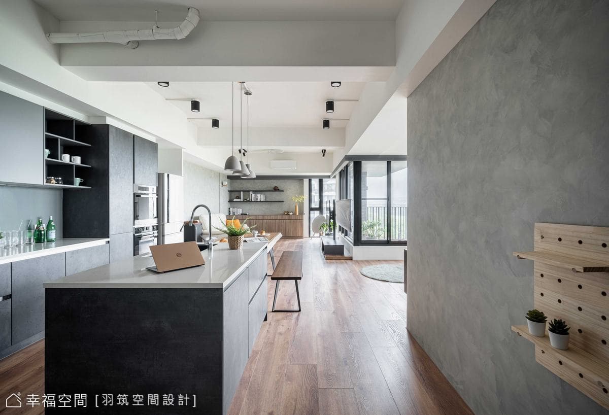 大硯River X │輕工業風│34坪