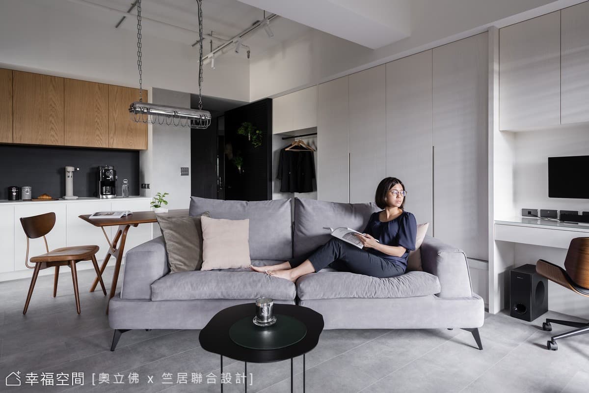 文化潤隆W宅│工業風│33坪