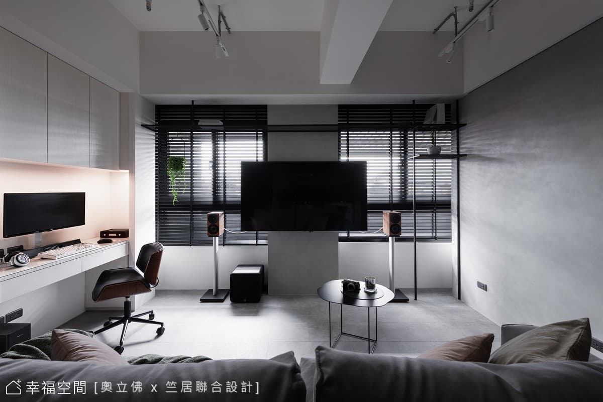 文化潤隆W宅│工業風│33坪