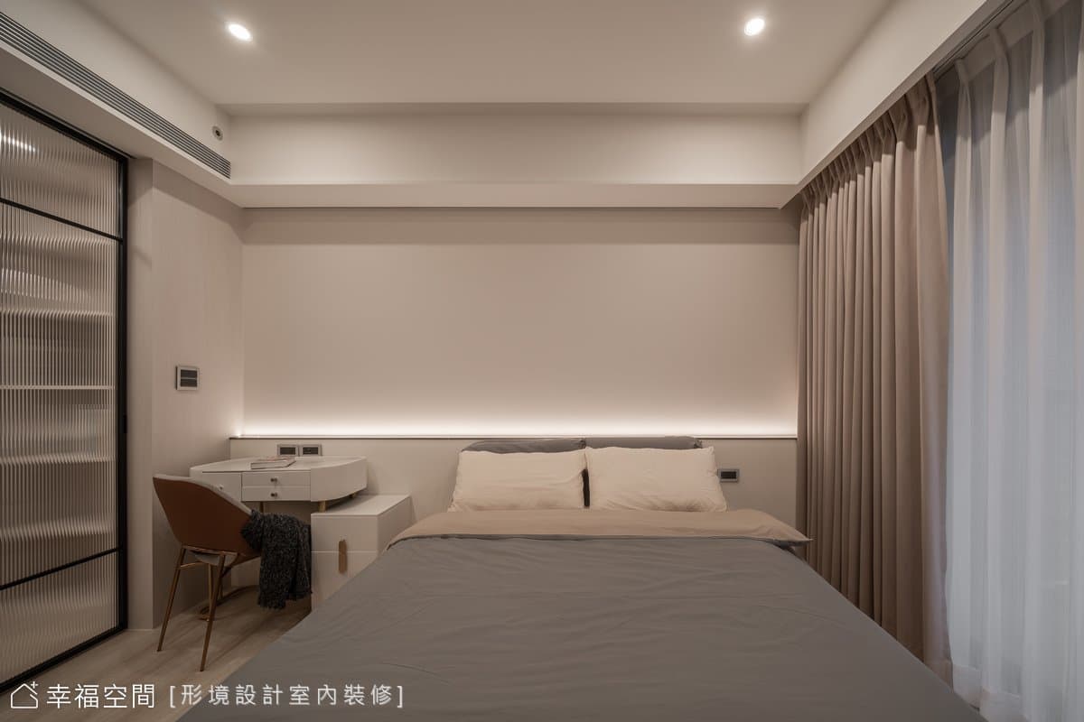 挹注溫煦焦糖色 沁暖悠閒小日子｜現代風｜70坪
