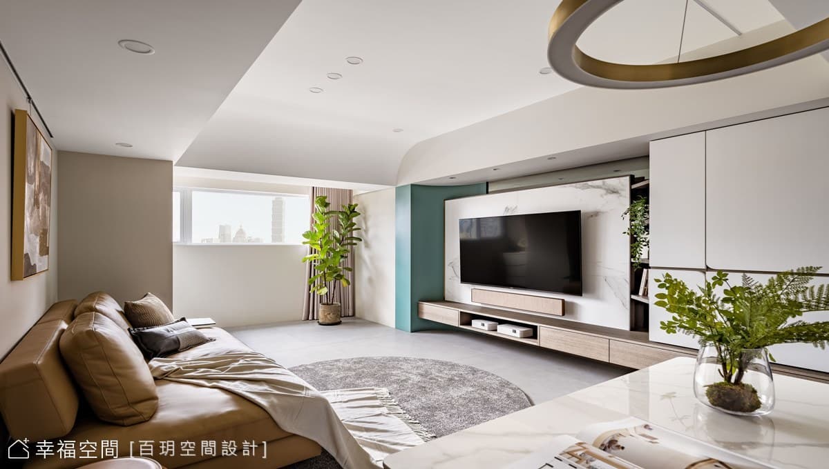 墨白色的天空｜混搭風｜23坪