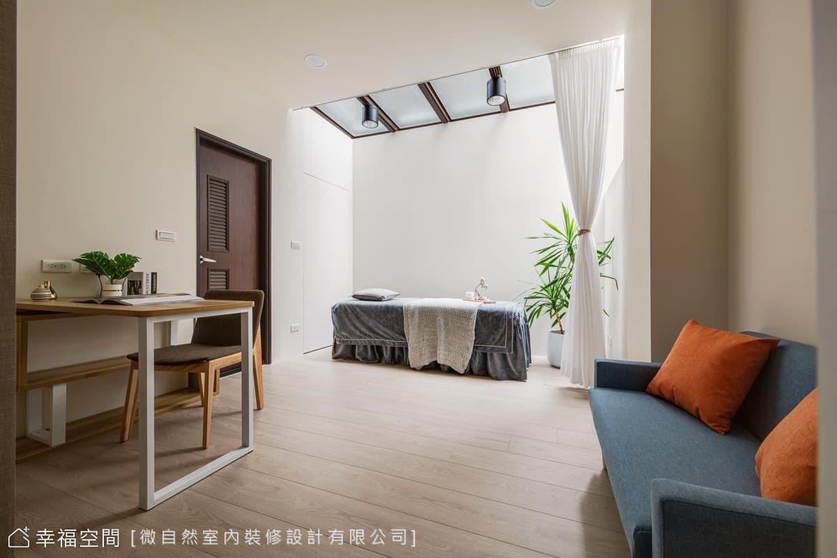 工作與住家的完美融合 灰色木質透天宅｜現代風｜80坪