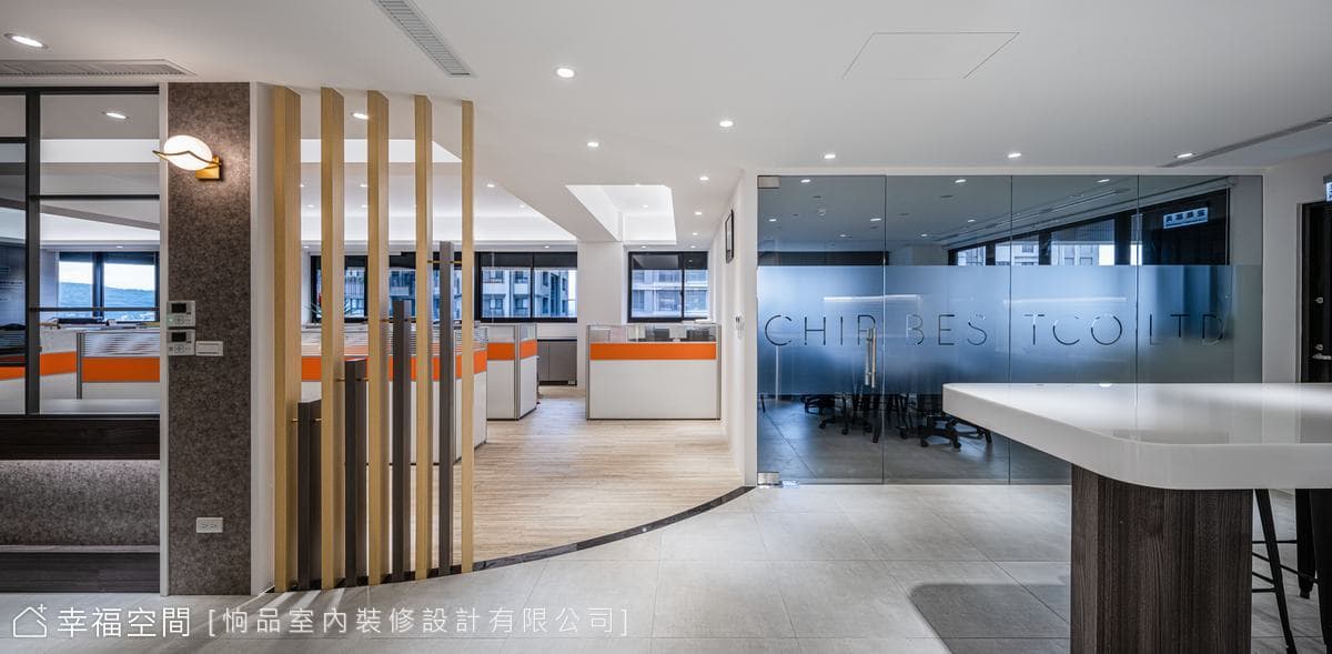科技公司辦公室│現代風│60坪
