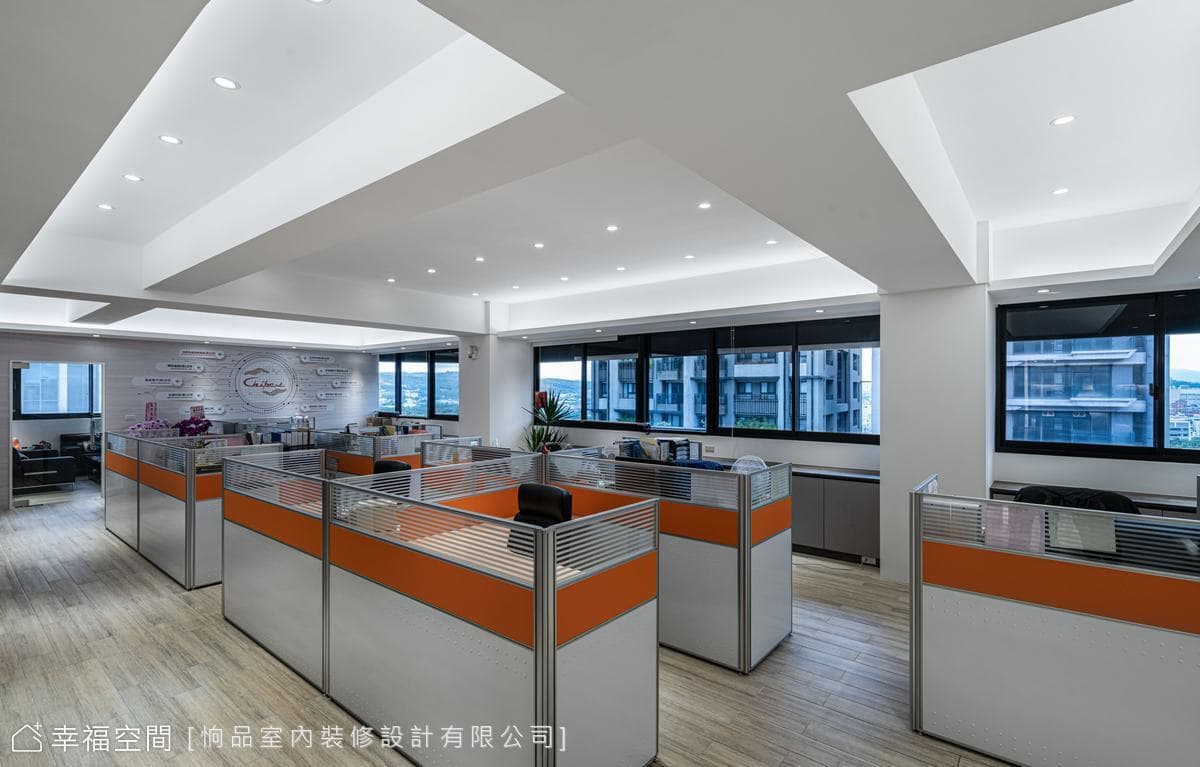 科技公司辦公室│現代風│60坪