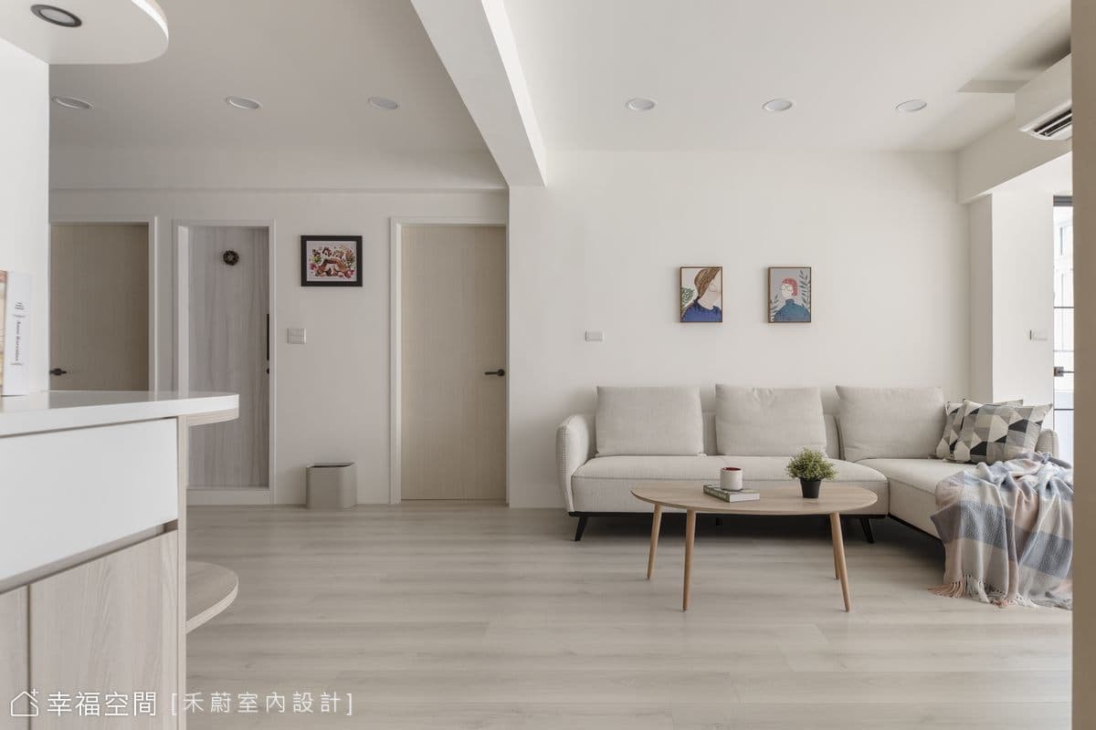 老屋翻新 打造北歐風清新宅│30坪