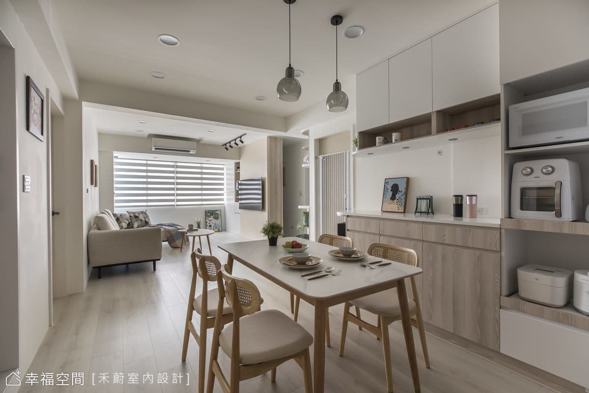 老屋翻新 打造北歐風清新宅│30坪