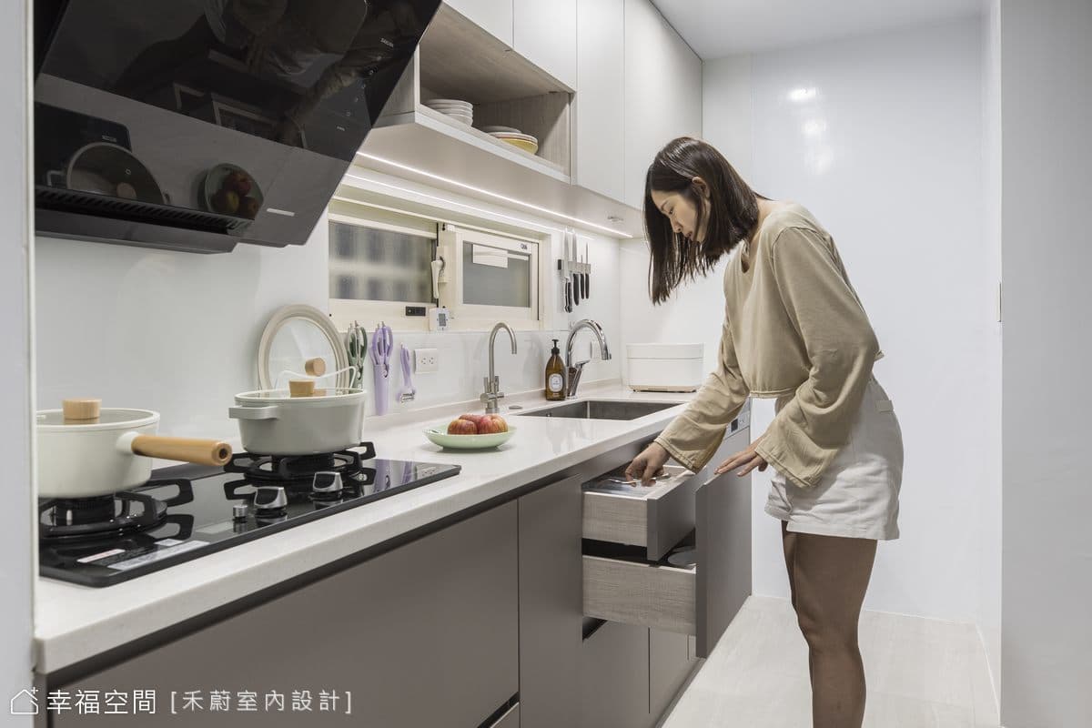 老屋翻新 打造北歐風清新宅│30坪