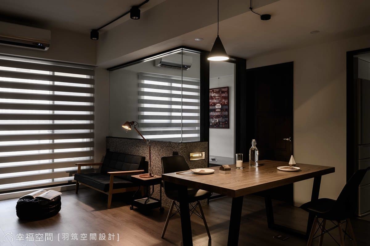 合謙愛瑪市｜輕工業風｜21坪