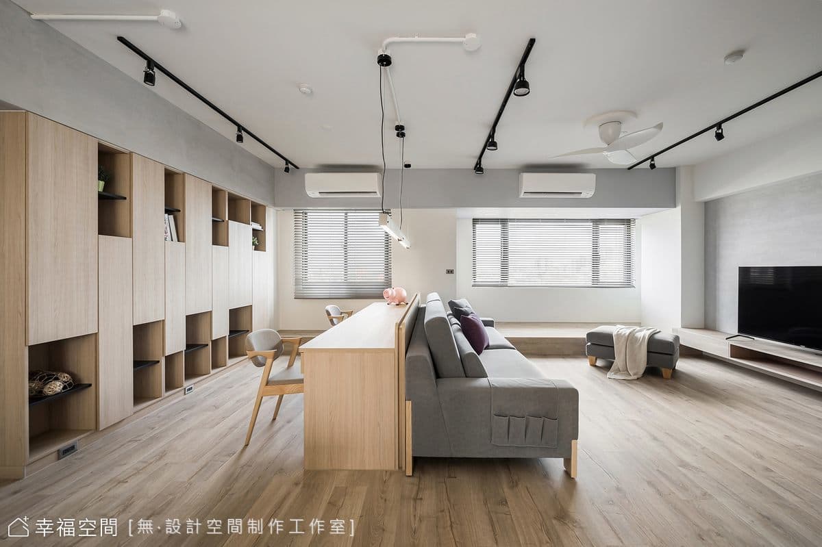 溫潤木質調 打造敞朗現代質感宅│30坪