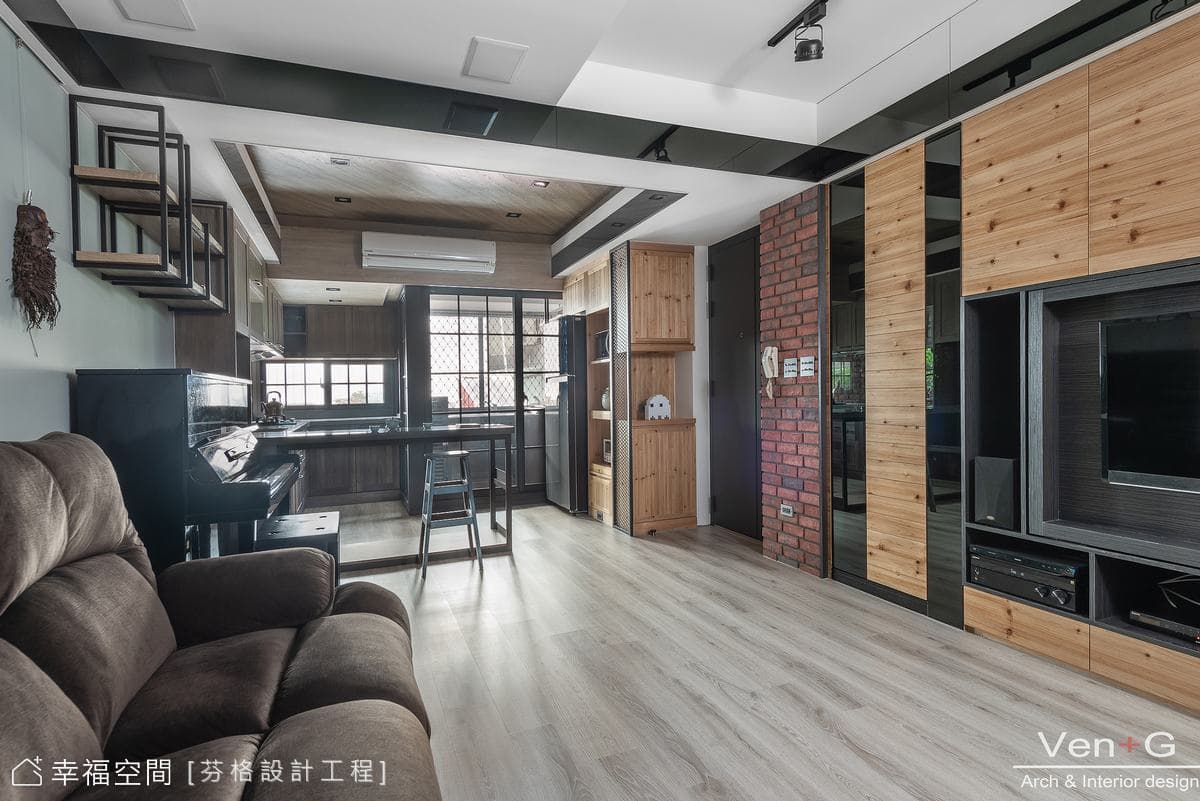 通透自由 懷舊LOFT｜45坪