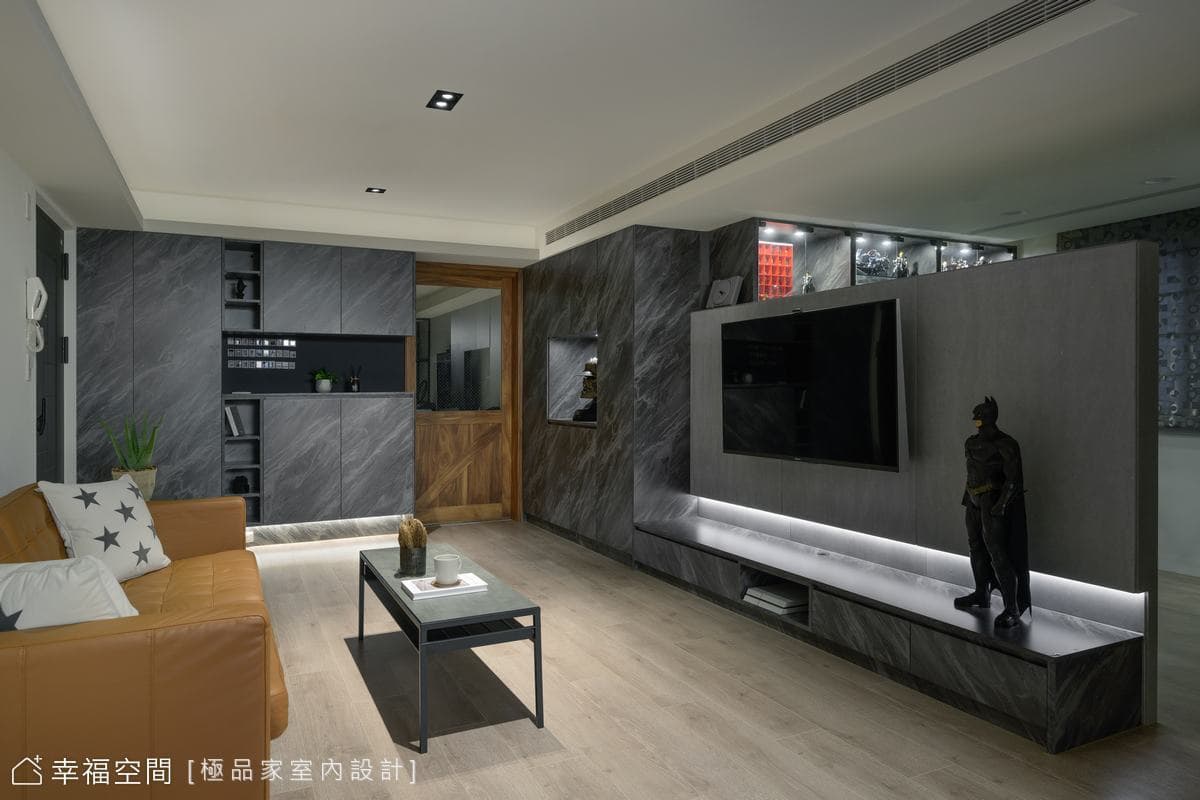 美式混搭手法 老屋翻新超強公仔收納宅│30坪
