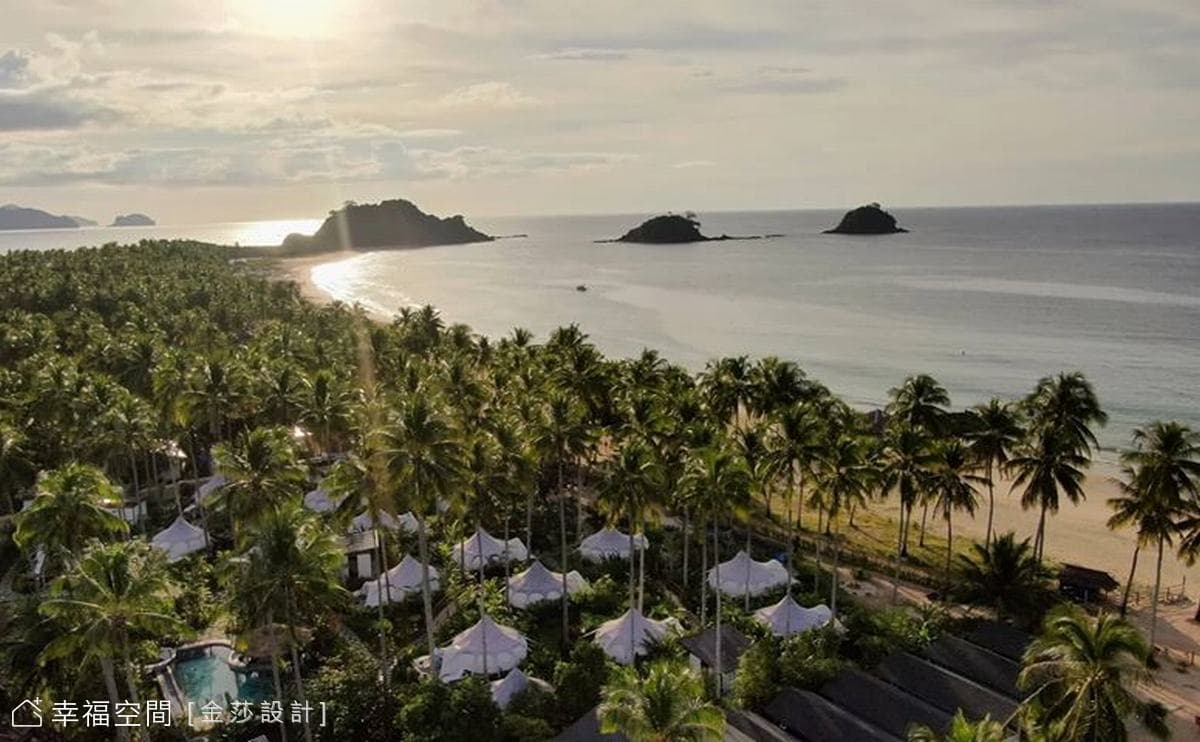 海邊的小精靈│沉浸海洋風情的度假享受│異國風│800坪