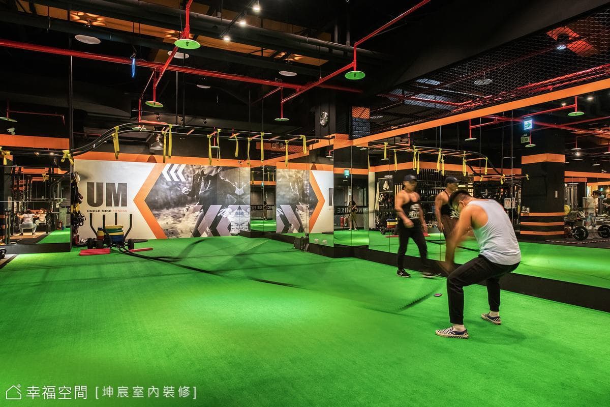 撞色維度│前衛工業風│222坪