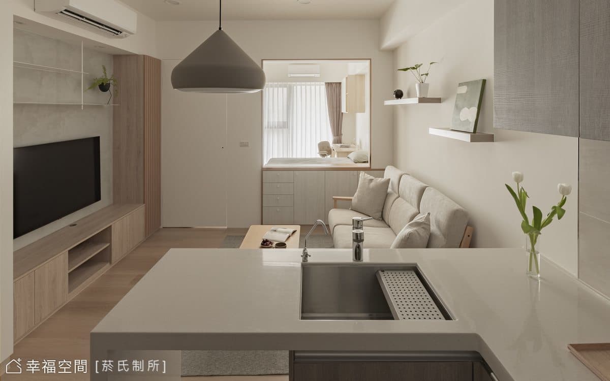 砌白小室 浪漫自在的獨居日常│日式風│8坪