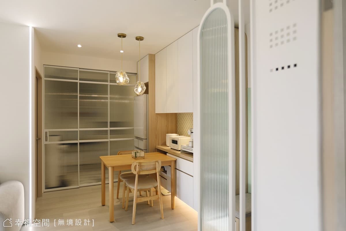 柔光北歐輕古典家居｜混搭風｜20坪