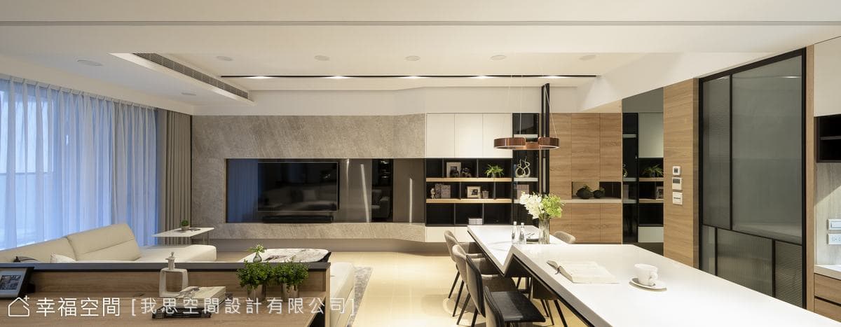 淨白時尚雙倍坪效 科技新貴紓壓宅│現代風