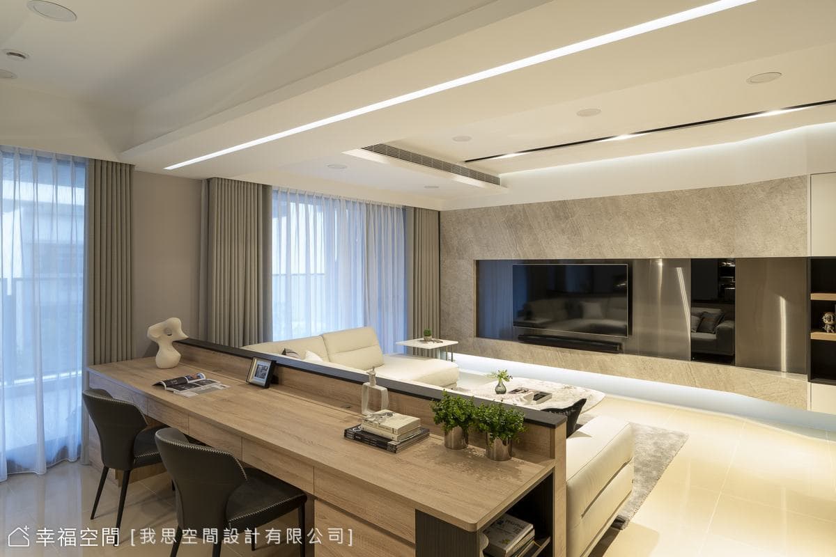 淨白時尚雙倍坪效 科技新貴紓壓宅│現代風