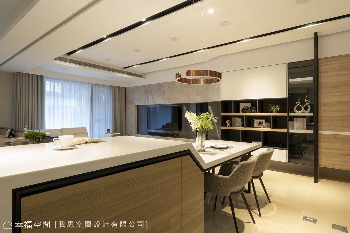 淨白時尚雙倍坪效 科技新貴紓壓宅│現代風