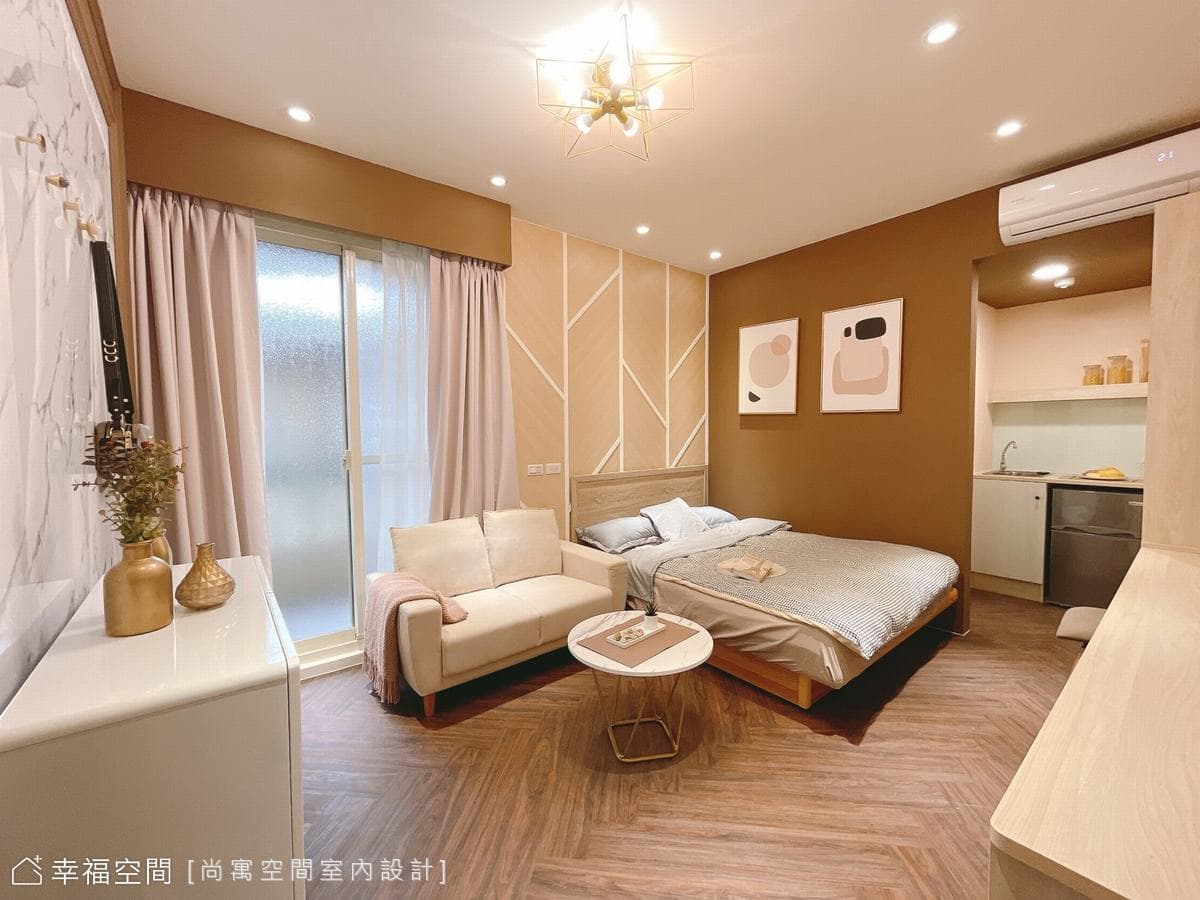 運用多元風格 打造輕巧質感小宅│64坪