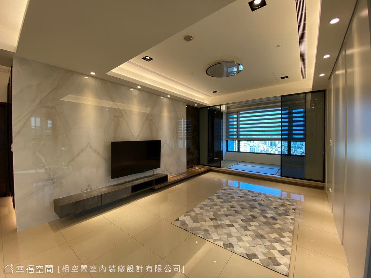 無隔間毛胚屋 客製敞朗簡約生活尺度│現代風│25坪