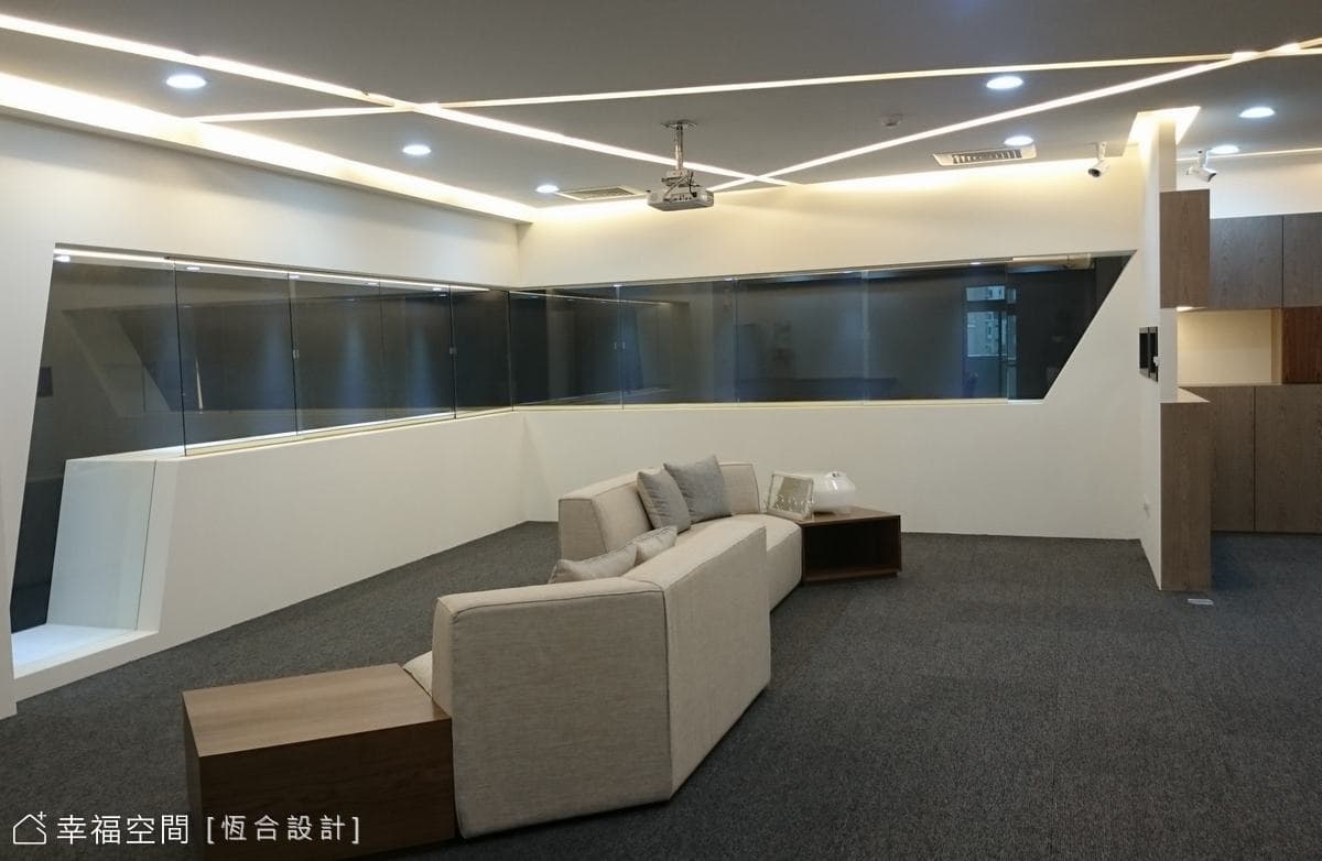 沉穩現代風 打造舒適工作場域│89坪