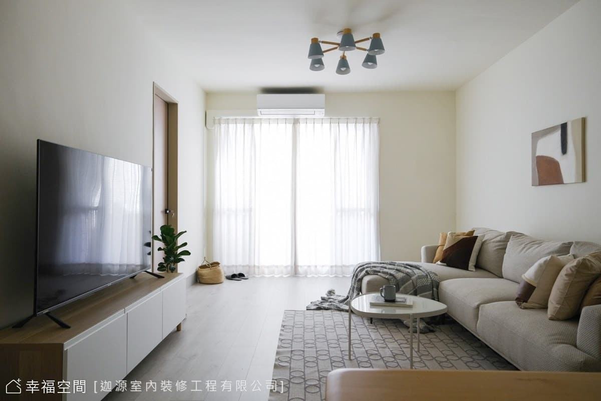 135萬小資老宅翻修｜北歐風｜28坪